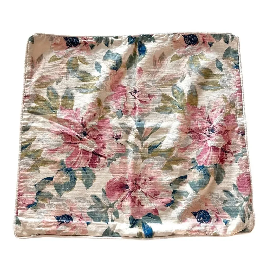 Floral Pillow Cover